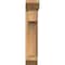 Ekena Millwork Westlake Slat Smooth Bracket w/ Offset Brace, Western Red Cedar, 5 1/2"W x 16"D x 28"H BKT0604X16X28WTL06SWR - alternate 2